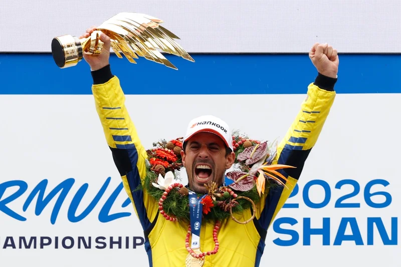 The joy of the podium — Lucas di Grassi career archive